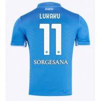 Moški Nogometni dresi SSC Napoli Romelu Lukaku #11 Domači 2024-25 Kratek Rokav